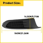 Fog Light Cover Cap Passenger Right Side Black Fits 2011 2012 2013 2014 Vw Jetta. Fixed Price $15.19.
