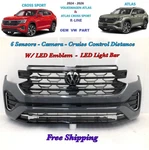 2024-2026 Vw Volkswagen Atlas & Cross Sport R-line Front Bumper Pure Gray #22. Fixed Price $1700.00.