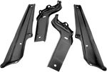 Chevy Chevelle, Camino Front Bumper Bracket 4 Piece Set 1967. Fixed Price $270.60.