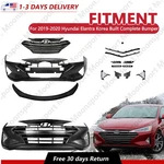 Complete Front Bumper Set W/ Fog Lamp Fits 2019 2020 Hyundai Elantra Korea Built. Fixed Price $306.69.