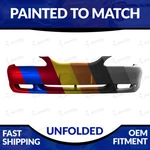 New Painted To Match 1994-1998 Ford Mustang Unfolded Front Bumper. Fixed Price $392.98.