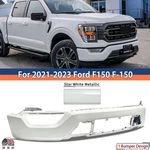 Star White Metallic Front Bumper Face Bar Steel 2021-2022 23 Ford F150 F-150. Fixed Price $299.99.