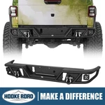 Hooke Road Steel Rear Bumper W/2X 25W Led Lights For 2020-2026 Jeep Gladiator Jt. Fixed Price $359.69.