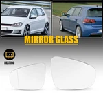 Pair Heated Mirror Rearview Glass L+r For 2010-2012 Volkswagen Golf Highline Exd. Fixed Price $19.94.