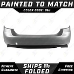 New Painted *G1U Silver* Rear Bumper Cover For 2017-2023 Subaru Impreza Sedan. Fixed Price $400.99.