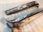Bmw E30 Preface Rear Chrome Corner Bumpers L+r Side New Old Stock Italian Made. Fixed Price $450.00.