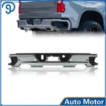 For Chevy Silverado 1500 Gmc Sierra 2019-2023 W/park Chrome Rear Bumper Assembly. Fixed Price $236.02.