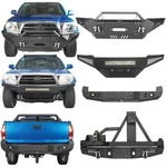 Replaced Textured Steel Front Bumper Or Rear Bar Fit 2005-2015 Tacoma. Fixed Price $399.96.