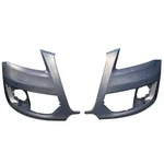 Topaz Front Lh&rh Bumper Cover Black For 09-12 Audi Q5 8R0807107C + 8R0807108C. Fixed Price $159.90.