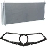 Grille Set For 2018-2020 Acura Tlx Base Sh-awd Dpi# 4503. Fixed Price $158.11.