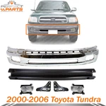 New Front Bumper And Bracket Fog Lights Kit For 2000-2002 Toyota Tundra. Fixed Price $574.90.