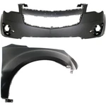 Bumper Cover Kit For 2010-2015 Chevrolet Equinox Front Right. Fixed Price $227.72.