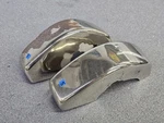Pair Used Pitted Original Genuine Porsche 911 912 Front Chrome Bumpers #5. Fixed Price $75.00.