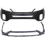 New Set Of Bumper Covers Fascias Front Upper For Kia Sorento 2014-2015 Pair. Fixed Price $243.18.
