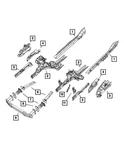 Genuine Mopar Front Energy Absorber Right 68392058AA. Fixed Price $66.92.