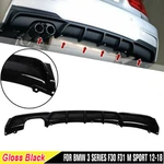 Rear Bumper Diffuser Lip Gloss Black For Bmw F30 F31 320I 325I 328I 335I Sport. Fixed Price $82.99.