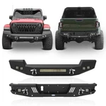 Steel Front Bumper W/light Bar Rear Step For Jeep Gladiator Jt 20-25. Fixed Price $399.38.