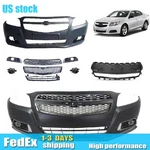For 2013 Chevy Malibu Front Bumper Cover With Grille & Fog Lights Lamp Bezels. Fixed Price $269.39.