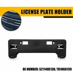 License Bracket Plate Front Black Abs For Toyota Highlander 2017-2019 2018. Fixed Price $18.99.
