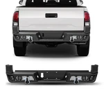 Heavy Duty Steel Rear Bumper For 2016-2023 Toyota Tacoma W/led Lights+d-rings. Fixed Price $323.76.