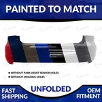 New Painted 2012-2015 Volkswagen Passat Rear Bumper W/o Moulding & Sensor Holes. Fixed Price $373.98.