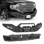 Front Rear Bumper Reinforcement W/ Winch Plate Fit 2016-2018 Gmc Sierra 1500. Fixed Price $549.33.