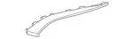 Genuine Audi Corner Molding 8W0-853-556-3Q7. Fixed Price $170.40.