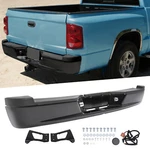 Black Steel Rear Step Bumper W/ Brackets Assembly For Dodge Ram Dakota 2005-2011. Fixed Price $172.90.