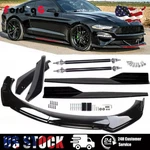 Ford Mustang Front Bumper Lip /splitter Spoiler Body Kit Side Skirt. Fixed Price $56.89.
