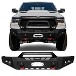 Vijay Front Bumper For 2019-2024 Dodge Ram 1500/19-22 Rebels/winch Plate&lights. Fixed Price $639.99.