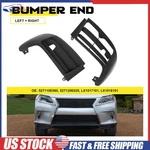Front Bumper End Cover Cap Left Right Side Black For Lexus RX350 RX450H 13-2015. Fixed Price $60.99.