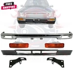 New 92-95 Toyota Pickup 2WD Bumper Chrome Valance Panel Signal Light Bracket Kit. Fixed Price $371.75.