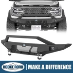 Hooke Road Textured Black Steel Front Bumper W/led Lights For Bronco 2021-2025. Fixed Price $499.29.