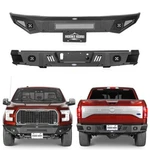 Off-road Steel Front/rear Bumper Bar W/led Lights Ford F-150 2015 2016 2017. Fixed Price $459.29.