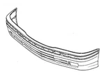 Genuine Bmw Trim Panel, Bumper, Front 51-11-8-132-417 New. Fixed Price $342.14.