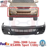 Bumper Cover Primed Front For 2006-2008 Lexus RX400H W/o Cruise Control. Fixed Price $445.93.