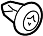 Genuine Ford Tail Lamp Assembly Nut -W707977-S300. Fixed Price $15.00.