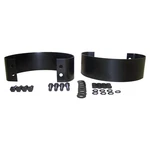 Rear Bumperettes Black For Jeep Cj Wrangler Yj 1976-1995 Pair Crown 5355457K. Fixed Price $99.58.