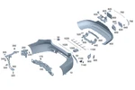 Genuine Mercedes-benz Trim Strip 295-885-31-02. Fixed Price $120.90.