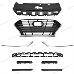 9PC For Sonata 2018-2019 Upper Lower Chrome Grille Mesh Bumper Moulding Brackets. Fixed Price $86.49.