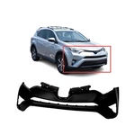 Front Bumper Cover For 2016-2018 Toyota RAV4 Se Xle W/fog Light Holes. Fixed Price $106.96.