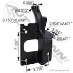 Automann 564.59618R Bumper Bracket Rh, For Kenworth. Fixed Price $160.70.