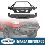 Hooke Road Front Or Rear Bumper W/ Winch Plate Fit 16-23 Toyota Tacoma 3RD Gen. Fixed Price $399.85.
