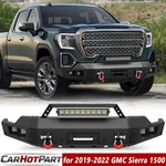 Longsun Front Bumper For 2019-2022 Gmc Sierra 1500 With Winch Plate&sensor Holes. Fixed Price $545.83.