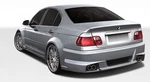1999-2005 Bmw 3 Series E46 4DR Duraflex I-design Wide Body Rear Bumper Cover .... Fixed Price $337.00.