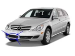 Mercedes R-class Front Bumper Right Mesh Grille Grid R320 R350 R500 New Genuine. Fixed Price $59.95.