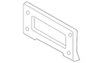 Genuine Bmw License Bracket 51-11-7-422-238. Fixed Price $58.99.
