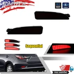 2PCS Smoked Lens Brake Tail Led Lamps Rear Fog Lighting Lights For Mazda 3 5 6. Fixed Price $24.99.