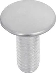 Zinc Plated Bumper Bolt With Flat Stainless Steel Head 3/8 -16 X 15/16 Each. Fixed Price $24.23.