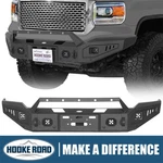 Hooke Road Front Bumper W/ Winch Plate & Led Light Fit 2014 2015 Gmc Sierra 1500. Fixed Price $439.99.
